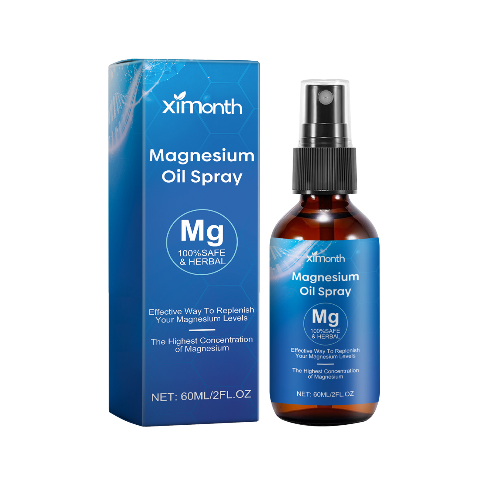 Bath Salts Magnesium - Spray d'huile de magnésium, spray corporel