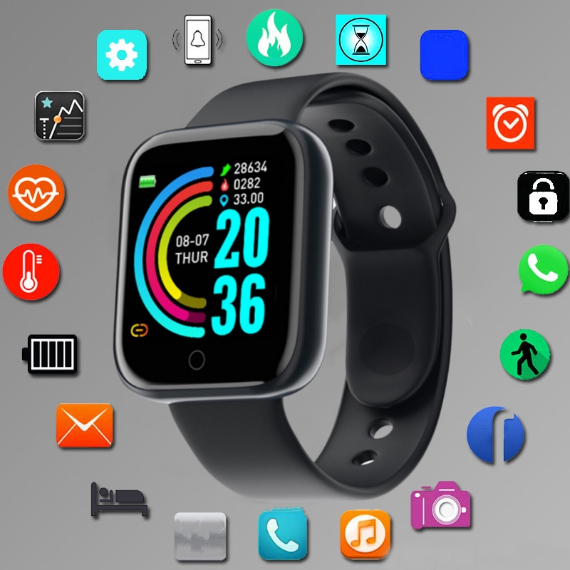 Health Wellness Bracelet - Montre Connectée pour Homme et Femme,