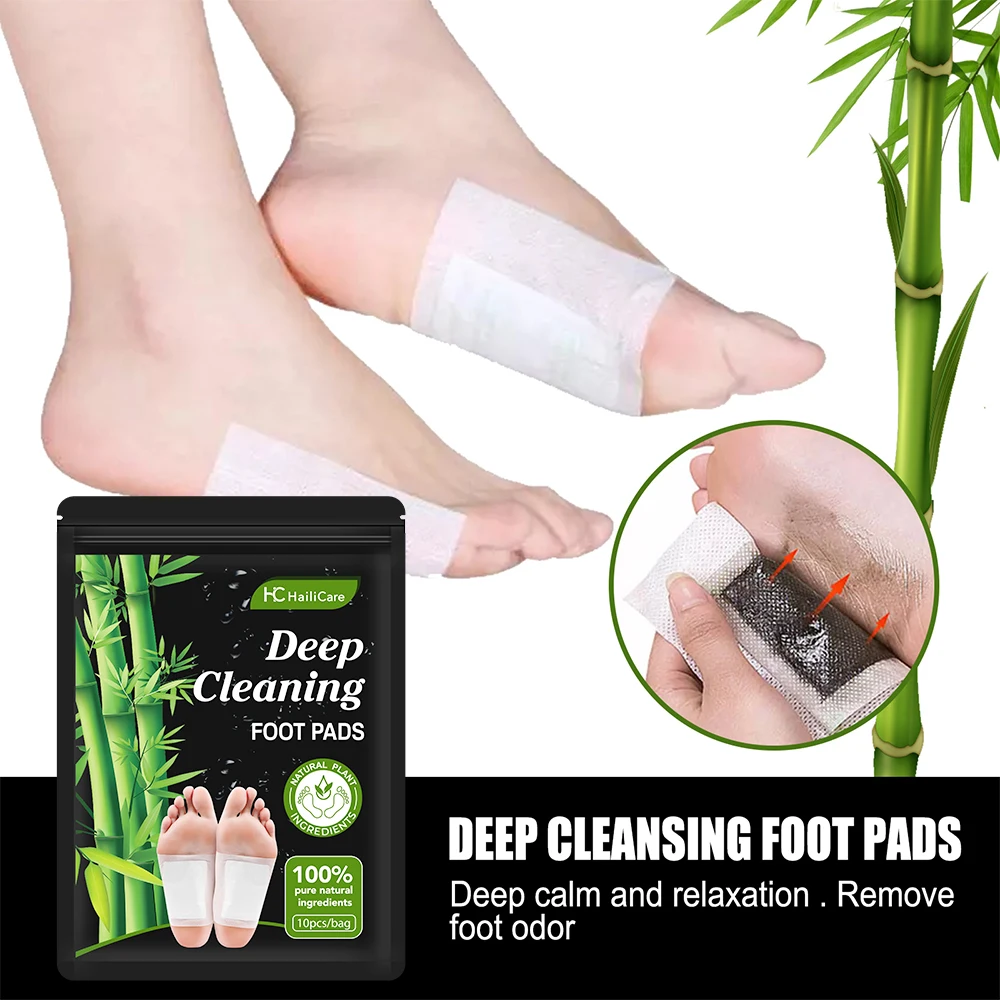 Detox Foot Patch - 10 Patchs Détoxifiants pour les Pieds