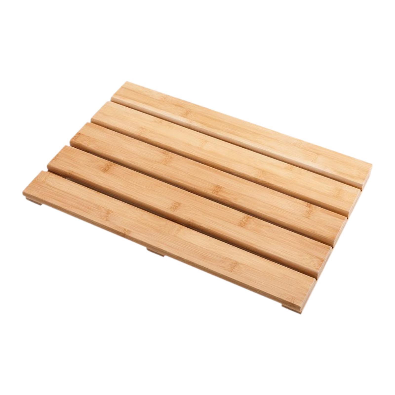 Bamboo Bath Mat - Tapis de bain en bambou, décor
