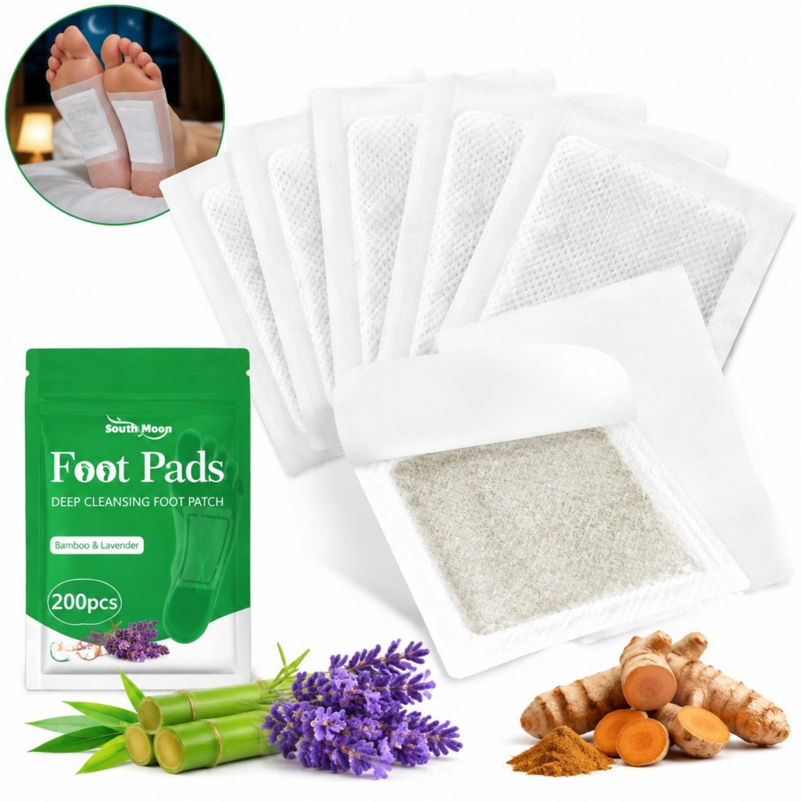 Detox Foot Patch - 12/36/60/120 pièces Patchs de soin des