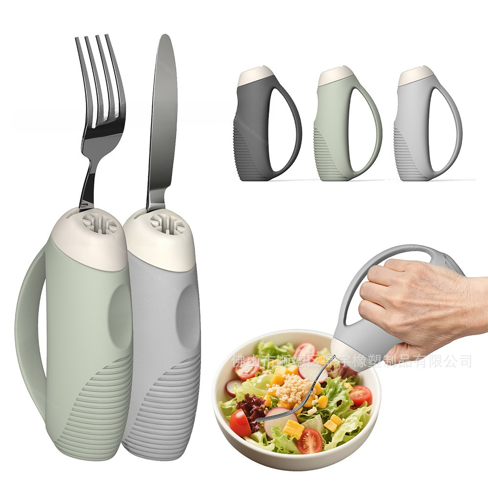 Health Wellness Lifestyle - Poignée anti-vibration pour vaisselle, pour personnes