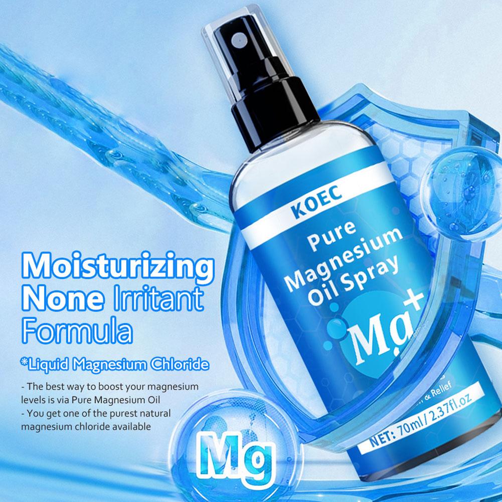 Spray d'huile de magnésium pou - Bath Salts Magnesium avis et prix