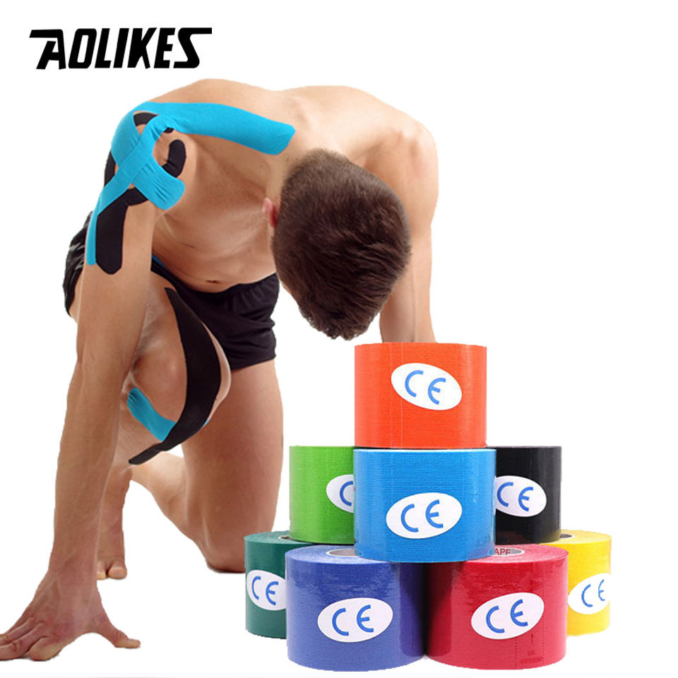 AOLIKES 2 tailles bande de kin - Sports Taping Precut avis et prix