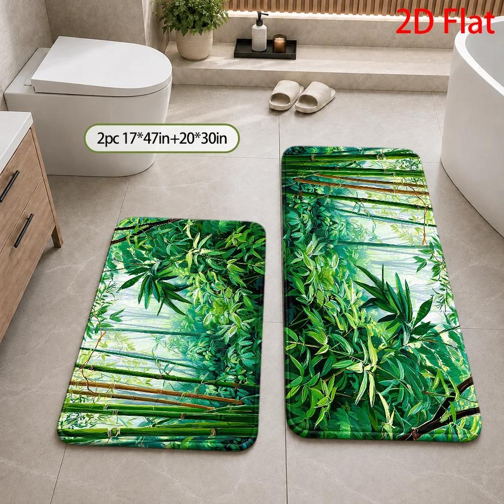 Tapis de bain imperméable à mo - Bamboo Bath Mat avis et prix