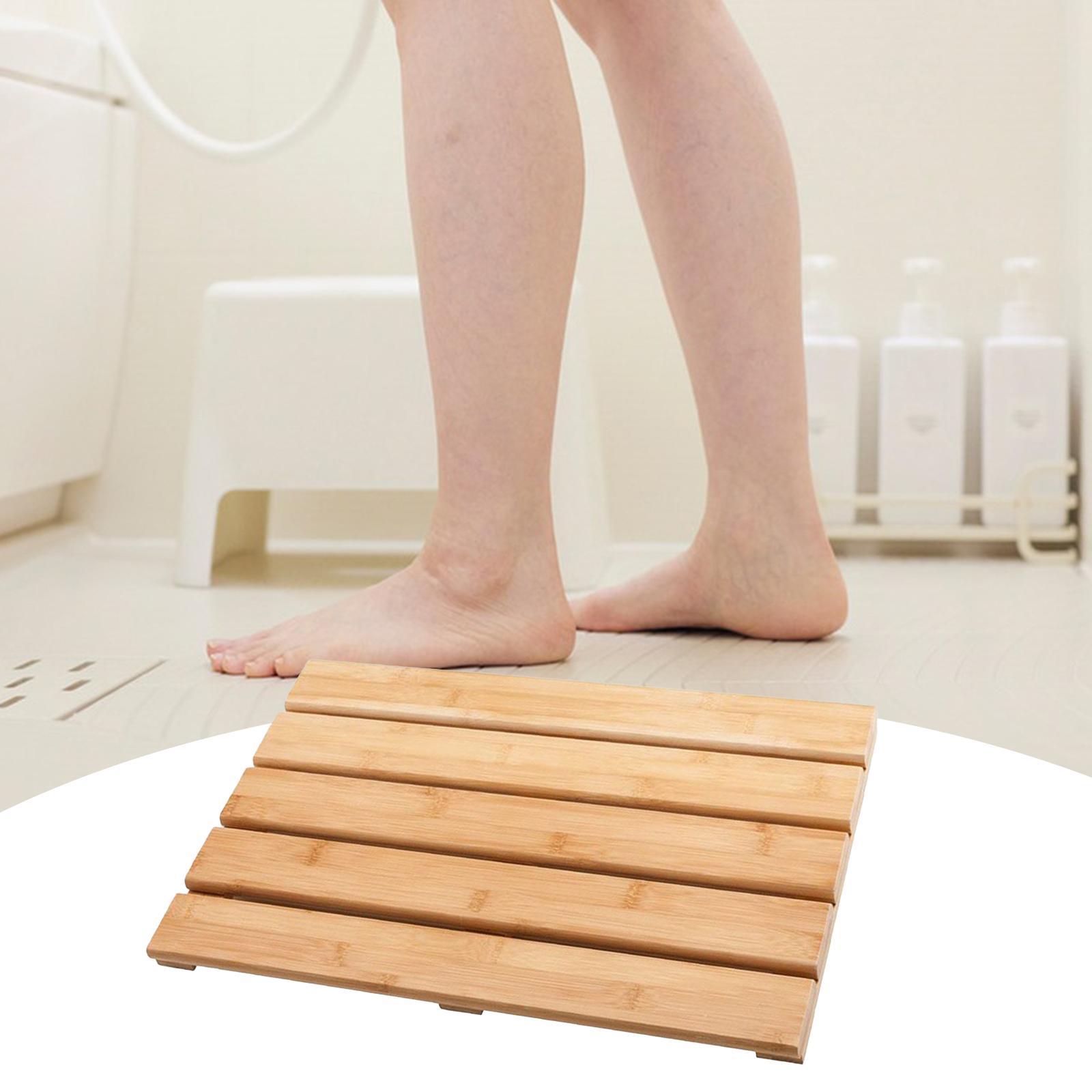 Tapis de bain en bambou, décor - Bamboo Bath Mat avis et prix