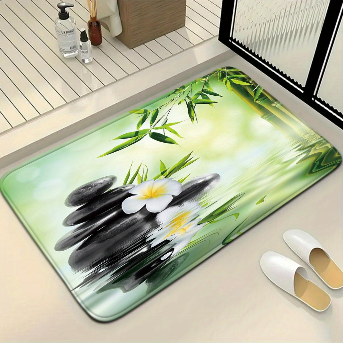 Ensemble de siège de toilette  - Bamboo Bath Mat avis et prix