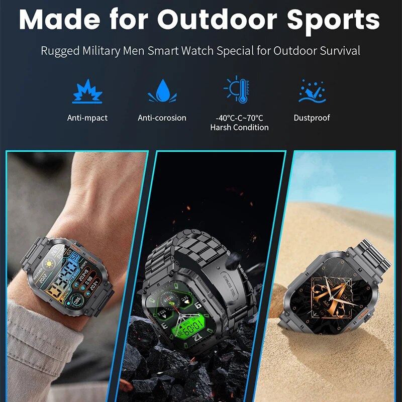 LIGE-Montre intelligente de fi - Health Wellness Bracelet avis et prix