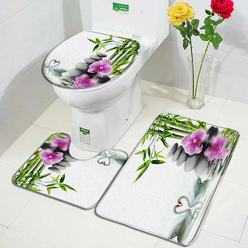 Ensemble de tapis de bain Verm - Bamboo Bath Mat avis et prix