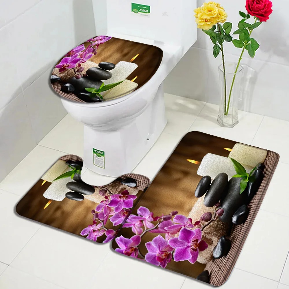 Ensemble de tapis de bain Verm - Bamboo Bath Mat avis et prix