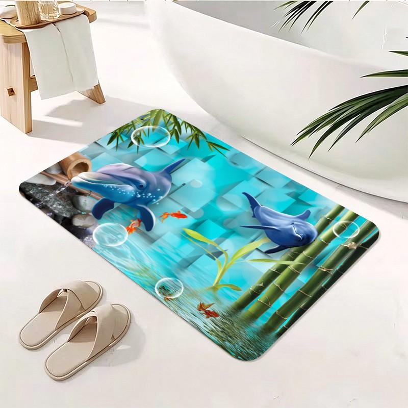 1 tapis de porte en bambou ave - Bamboo Bath Mat avis et prix
