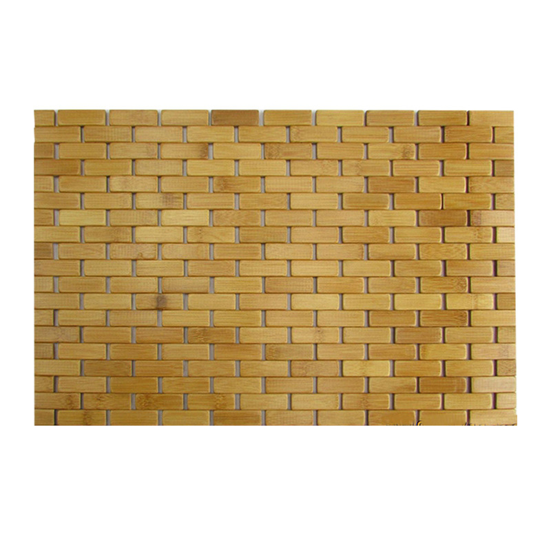 Tapis de bain en bois de teck, - Bamboo Bath Mat avis et prix