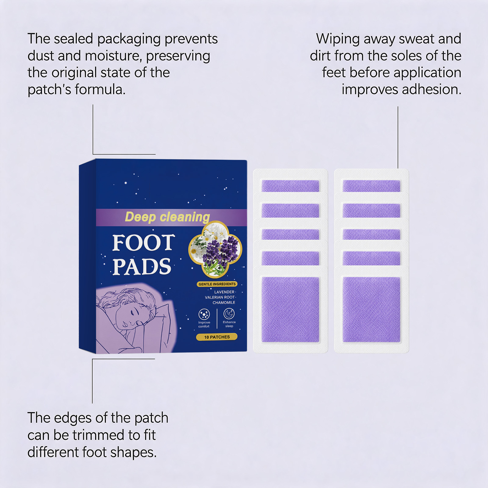 Patchs pour les pieds pour un  - Detox Foot Patch avis et prix